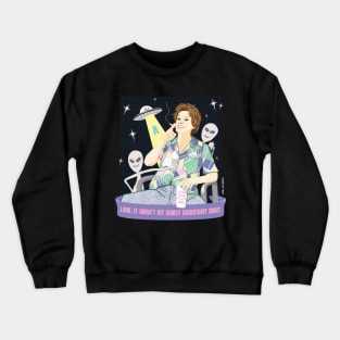 Kate McKinnon SNL Alien Abduction Crewneck Sweatshirt